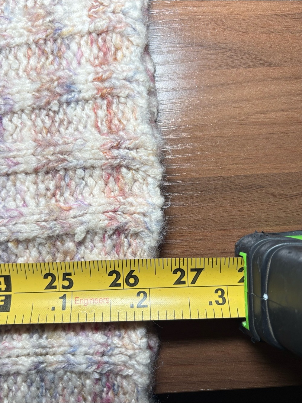 Anthropologie Chunky Open Knit Sweater Pastel Marled Boho Cottagecore Cozy - Picture 8 of 8